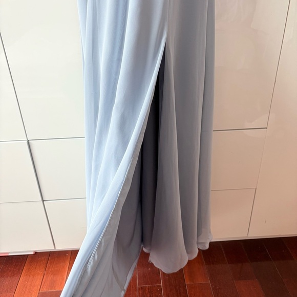 Jenny Yoo Collection Light Blue Cassie Dress - Picture 5 of 13